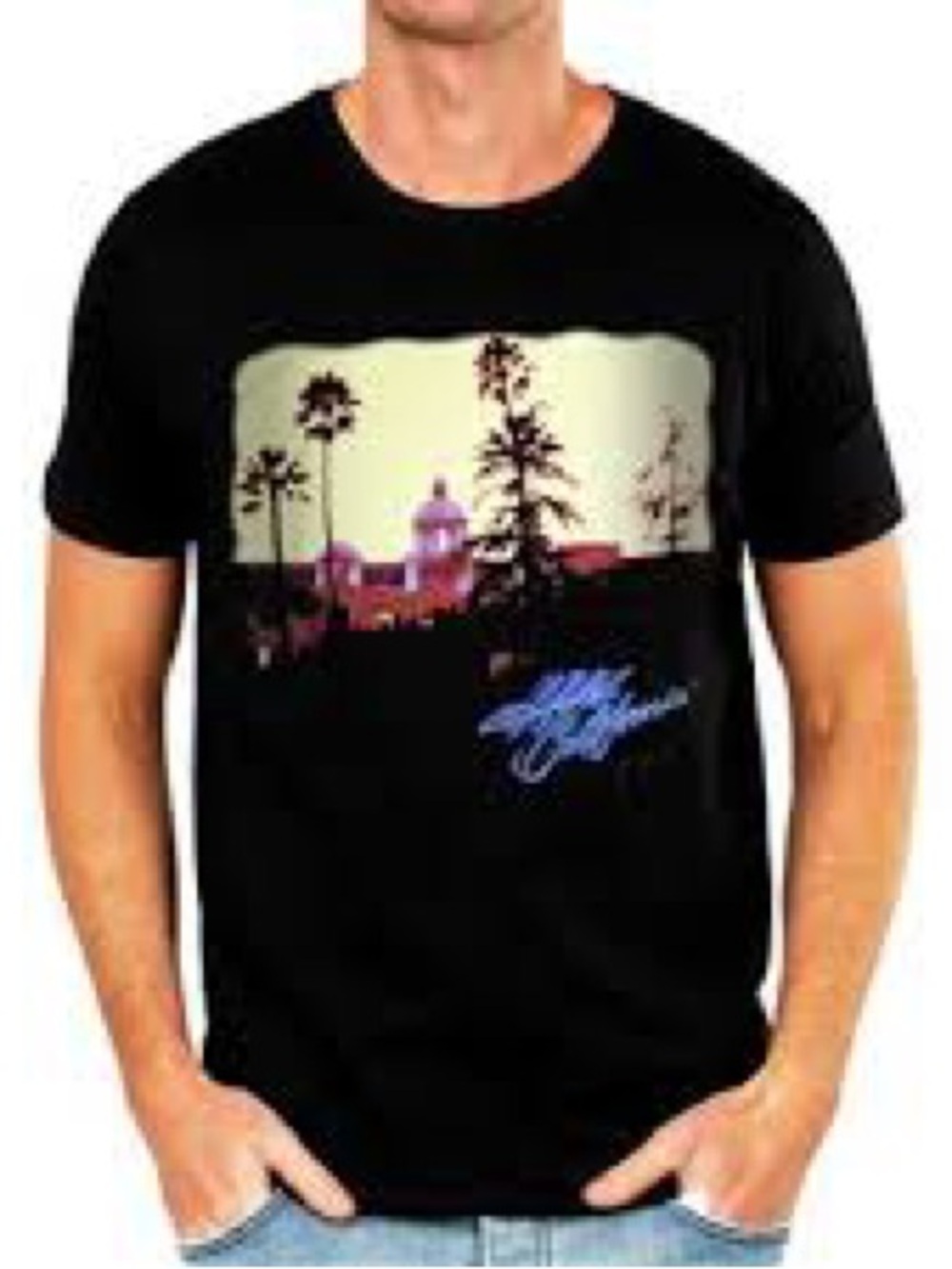 Eagles "Hotel California" Graphic T-Shirt Size Large
